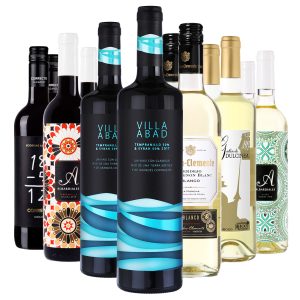 ארגז יין - 12 בקבוקים לבנים ואדומים קלילים (₪35.5/בקבוק)