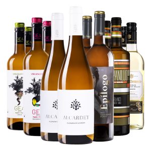 ארגז יין - 12 בקבוקים לבנים ורדחו-סוביניון בלאן (₪42/בקבוק)