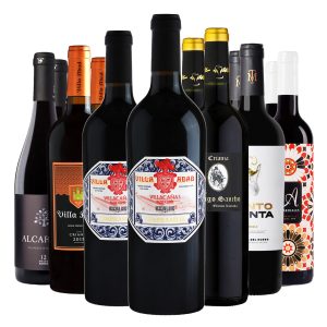 ארגז יין - 12 בקבוקים אדומים טמפרנייו (₪47/בקבוק)